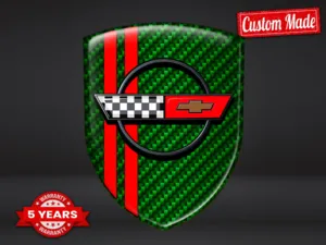 Corvette Logosticker Business Limitiert Hochwertig Pro